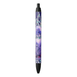 Lila Ocean Mermaid Pen Kugelschreiber