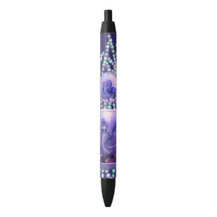 Lila Ocean Mermaid Pen Kugelschreiber