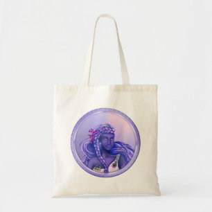Lila Ocean Mermaid Tote Bag Tragetasche