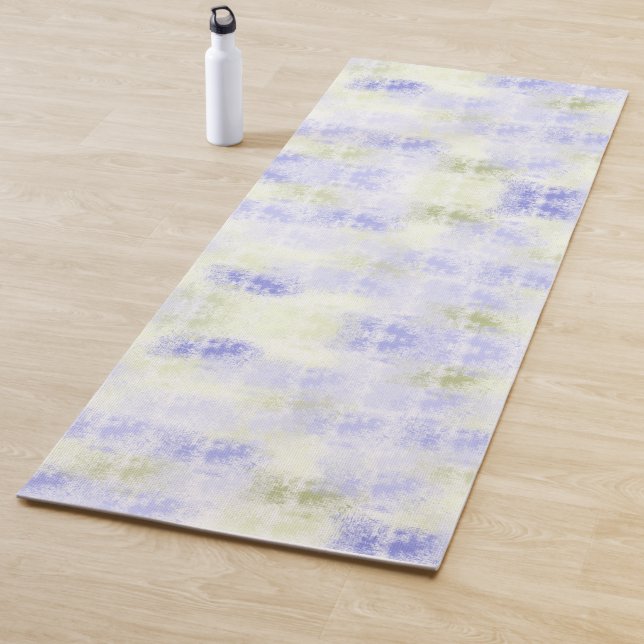 Lila Olivenöl Abstrakt Yogamatte (Beispiel)