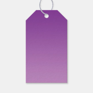 Lila Ombre Geschenkanhänger