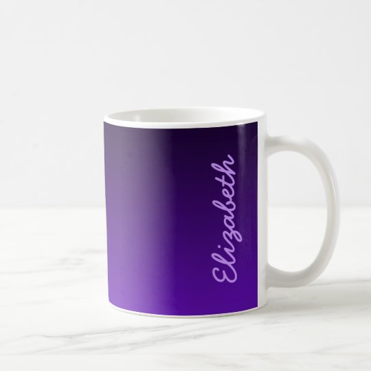 Lila Ombre Kaffeetasse