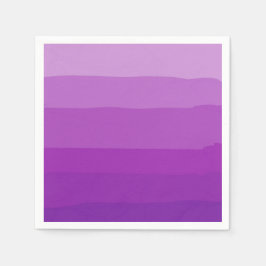 Lila Ombre Paper Napkins Serviette