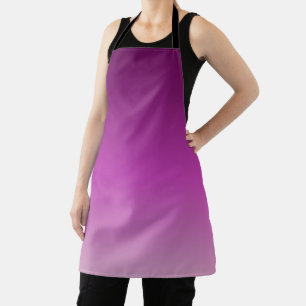 Lila Ombre Schürze