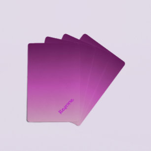 Lila Ombre Spielkarten