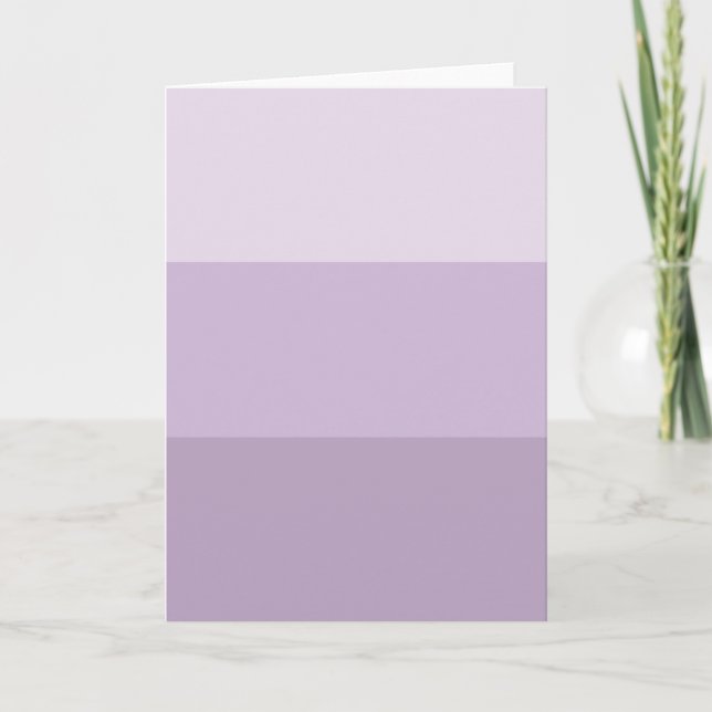 Lila Ombre Streifen (Vorderseite)