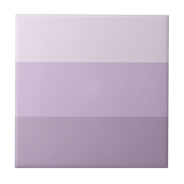 Lila Ombre Streifen Fliese (Vorderseite)