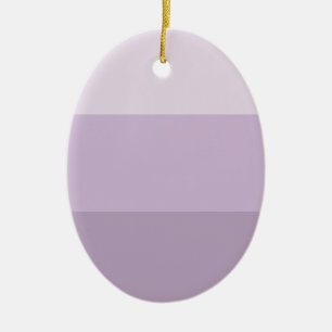 Lila Ombre Streifen Keramik Ornament