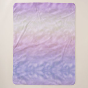 Lila Ombre Unicorn Sherpadecke