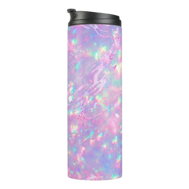 lila Opal-Design Thermosbecher (Nach rechts gedreht)