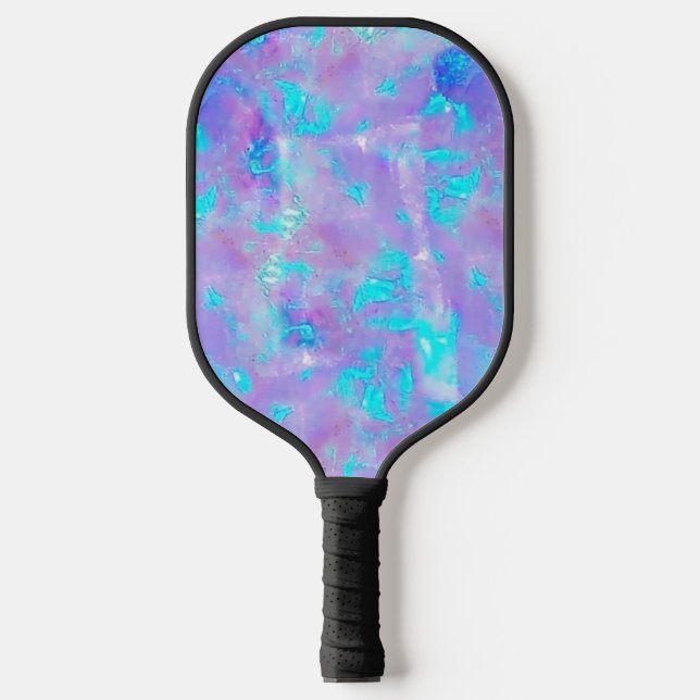 lila opales Foto Pickleball Schläger (Vorderseite)