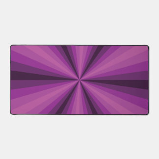Lila optische Illusion Schreibtischunterlage