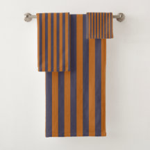 Lila Orange Streifenmuster