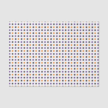 Lila orange und schwarzes Halloween-Seidenpapier