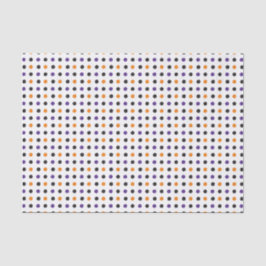 Lila orange und schwarzes Halloween-Seidenpapier Seidenpapier