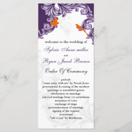 lila Orangenliebhaberprogramme Programm