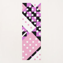 Lila, orchid rosa Punkte