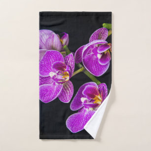 Lila Orchidee Handtuch