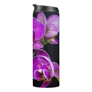 Lila Orchidee Thermosbecher