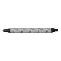 Lila Orchideen Tinte Pen