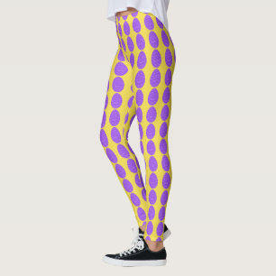 Lila Ostereier Leggings