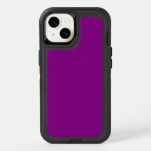 Lila OtterBox Defender iPhone 14 Fall