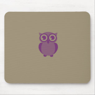Lila Owl Mousepad