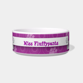 Lila Paarbildung Napf