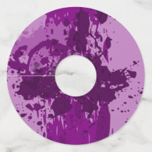 Lila Paint-Spritzer - Party -