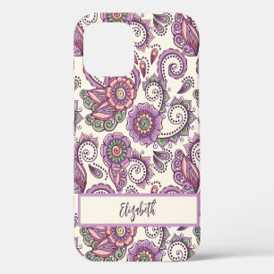 Lila Paisley Case-Mate iPhone Hülle