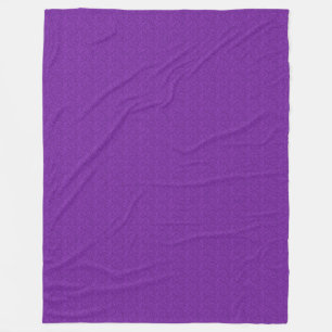Lila Paisley Fleecedecke