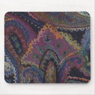 Lila Paisley Mousepad