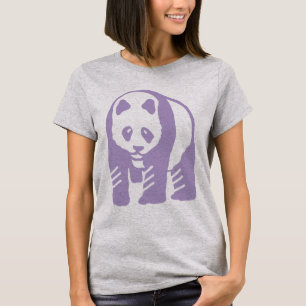 Lila Panda T-Shirt