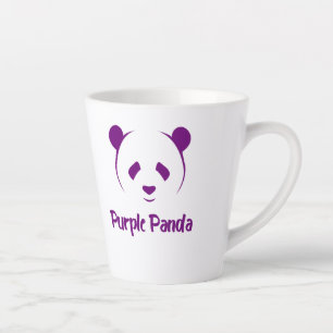 Lila Panda-Tasse Milchtasse