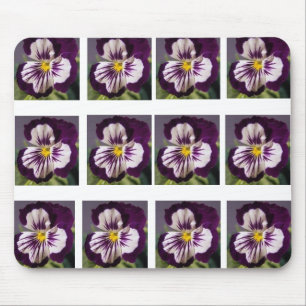 Lila Pansy Mouse Pad Mousepad
