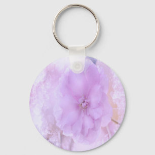 Lila Pansy Schlüsselanhänger