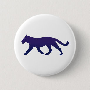 Lila Panther-Silhouette - Hintergrundfarbe auswähl Button