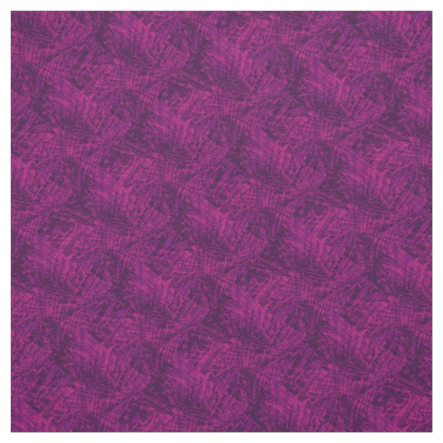 Lila Papageienfleck mit abstraktem Muster Stoff (Muster)