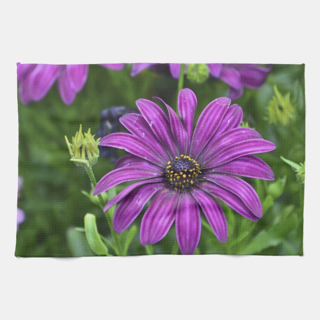 Lila Passion Disc Handtuch (Horizontal)