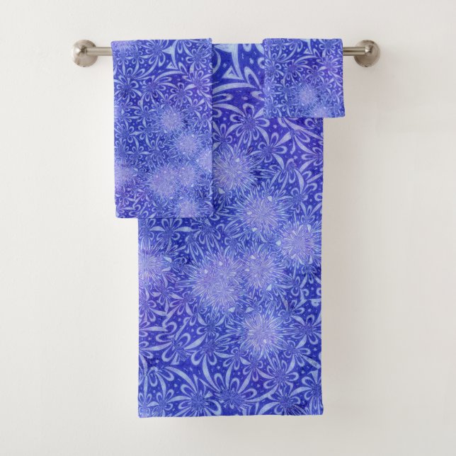 lila Passionsbad Handtuchhandtuch Set (Insitu)