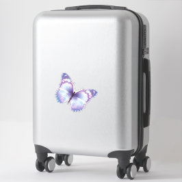 Lila Pastell Butterfly Aufkleber