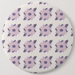 Lila-Pastell-Dekorative bunte Fliese  Button