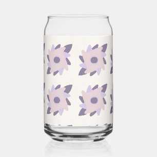 Lila-Pastell-Dekorative bunte Fliese Dosenglas