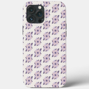 Lila Pastell-Dekorfliesenmuster Case-Mate iPhone Hülle
