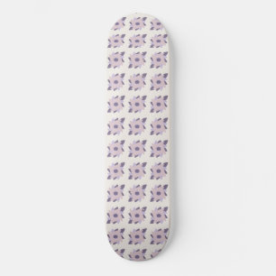 Lila Pastellfliese Skateboard