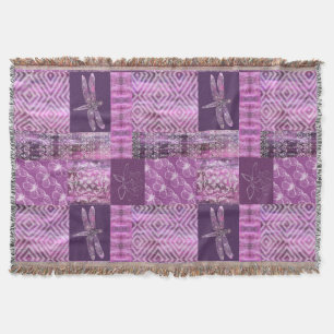 Lila Patina: Mosaik Decke