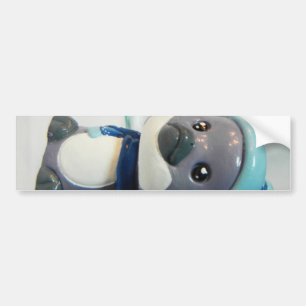 Lila Penguin I Autoaufkleber