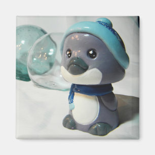 Lila Penguin I Magnet