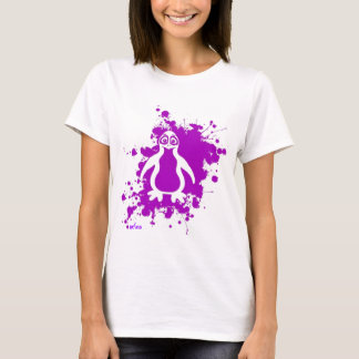 Lila Penguin T-Shirt