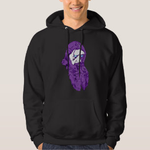 Lila Periliminal Rasputin Hoodie